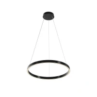 Подвесной светильник Modern Rim, LED 36W, Черный, Белый (Maytoni, MOD058PL-L32BK)