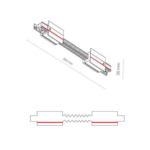 Коннектор прямой гибкий Nowodvorski Ctls Power 8676 - Amppa.ru