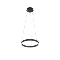 Подвесной светильник Modern Rim, LED 24W, Черный, Белый (Maytoni, MOD058PL-L22BK)