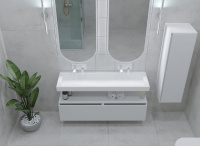 Раковина-столешница 140x46 см Armadi Art Flat 859-140