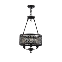 Люстра Loft Conte, 3xE27 Коричневый, Коричневый (Freya, FR4166-PL-03C-BL)