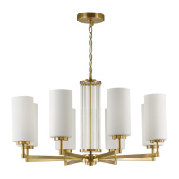 Люстра Kasali Hall, 8xe27, Золотой (Odeon Light, 4990/8)