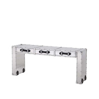 Консоль Catalina, Алюминий/Алюминий (Eichholtz, 105957)