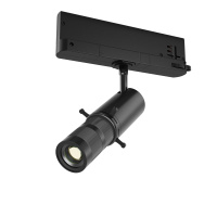 Трековый светильник Трехфазная трековая система TRINITY Gala, LED 10W, 3000K, Черный (Maytoni Technical, TR108-3-10W3K-B)