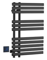 Полотенцесушитель электрический сухой 50x80 Boheme VENTURO 723-B черный