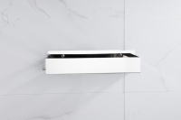 Полка подвесная + 2 крючка Boheme Q CHROME 10965-CR