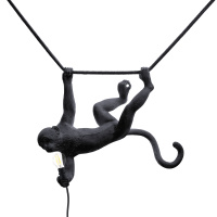 Подвесной светильник Monkey Lamp, Черный/ (Seletti, 14916)