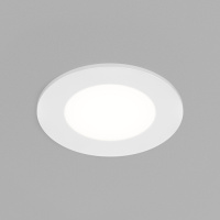 DK3101-WH Встраиваемый влагозащищенный светильник, IP65, до 10 Вт, LED, GU5,3, белый