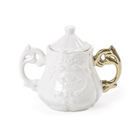 Сахарница I-Wares Gold, Белый/Золотой/ (Seletti, 09867)