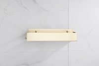 Полка подвесная + 2 крючка Boheme Q MATT GOLD 10965-MG